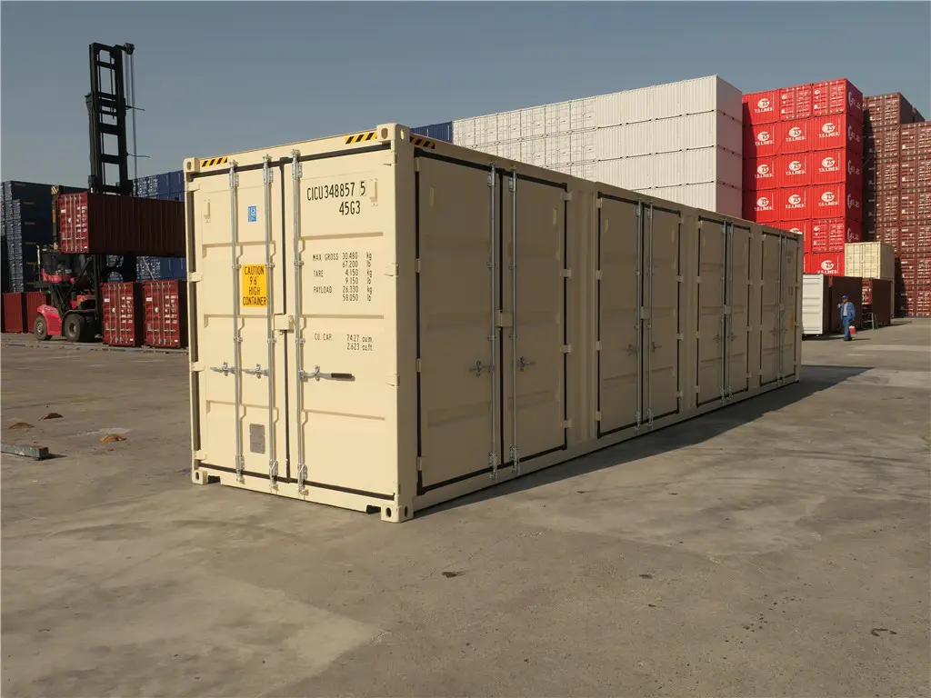 CONTENTOR DE 40 PÉS COM PORTA LATERAL - Image 7