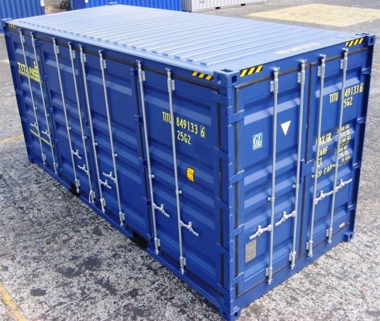 CONTENTOR MARÍTIMO 20’ BOX DOUBLE DOOR