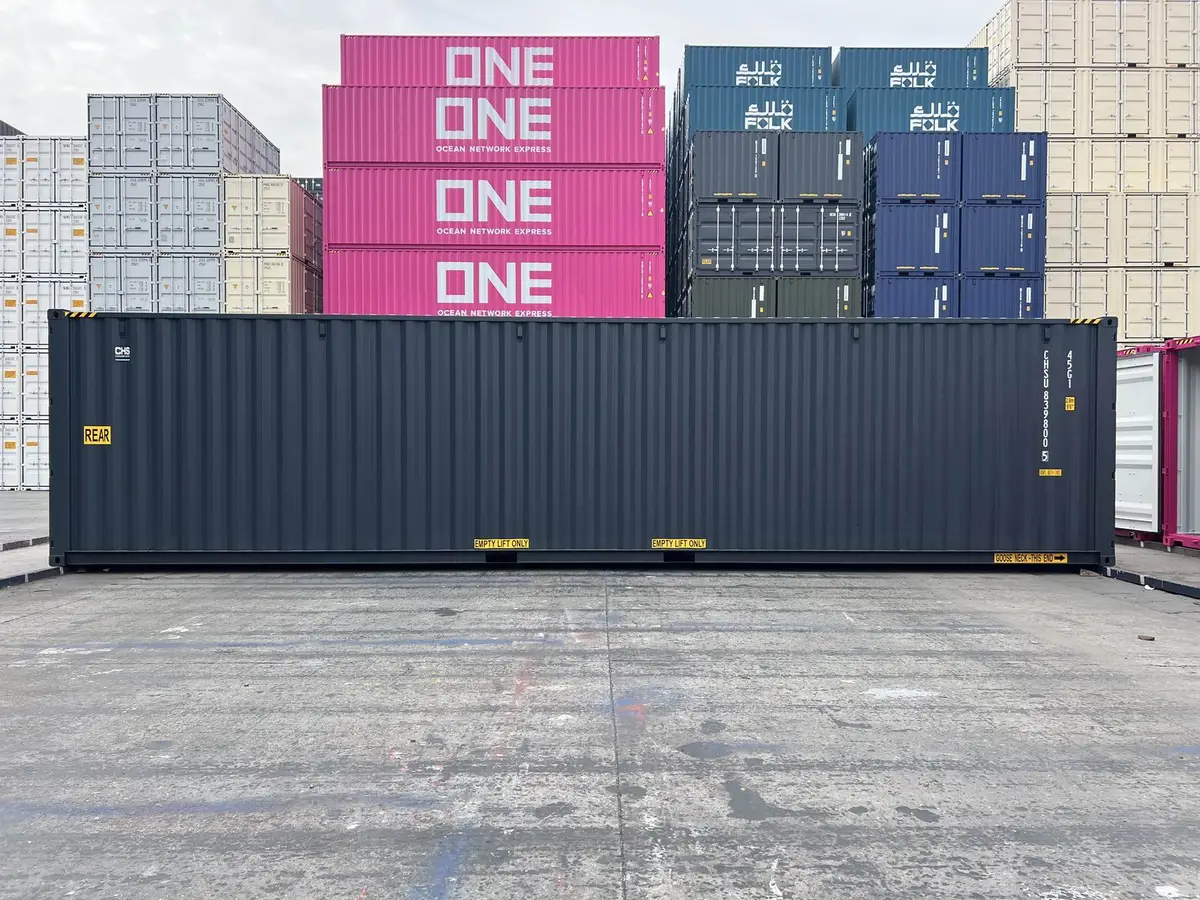 Contentor Novo de 40 Pés High Cube com Dupla Porta