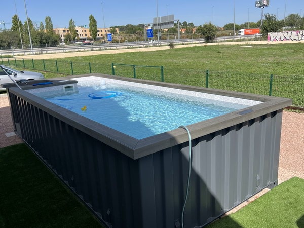 Piscina de contentores modelo Lanzarote