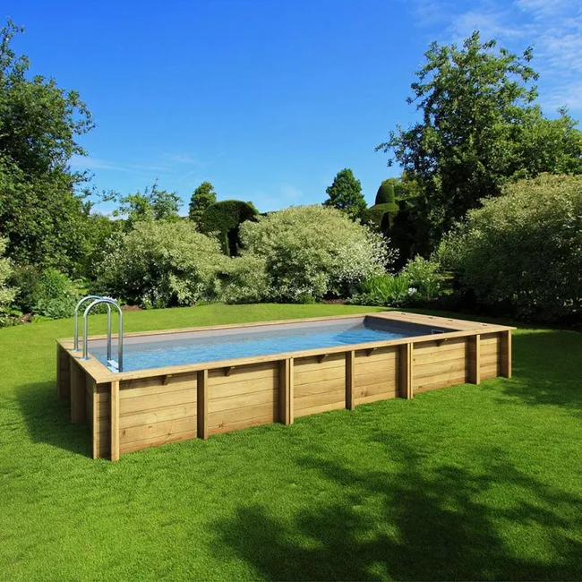 Piscina em Madeira Pool’n Box BWT Arena Versátil – 620 x 250 x 133 cm